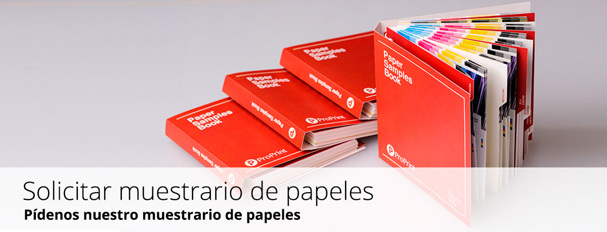 muestrario de papeles producto tarjetas