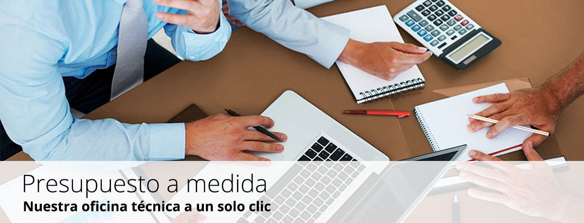 presupuesto a medida displays