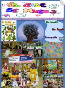 impresión personalizada de revista escolar