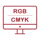 Para imprimir, aconsejamos que convierte todas tus imágenes de RGB a CMYK.