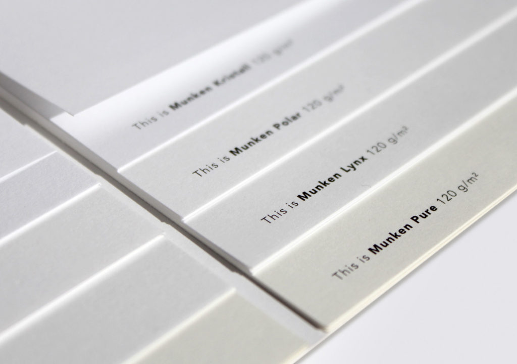 Papel offset creativo de marca - Munken