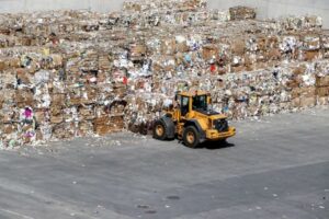 Recogida selectiva para papel reciclado
