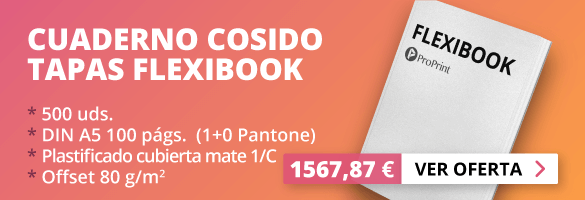 Imprimir cuaderno personalizado cosido