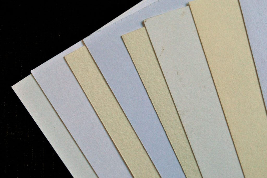 Papel offset poroso - tipos papel