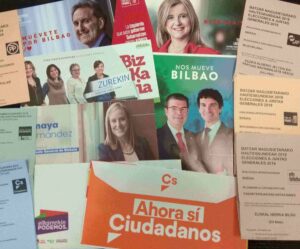 folletos material electoral