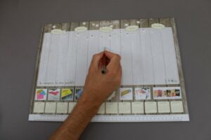 Planificador semanal de sobremesa personalizado