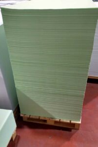 Fábrica tacos hojas fibra del papel