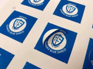 Impresión personalizada de adhesivos en hoja