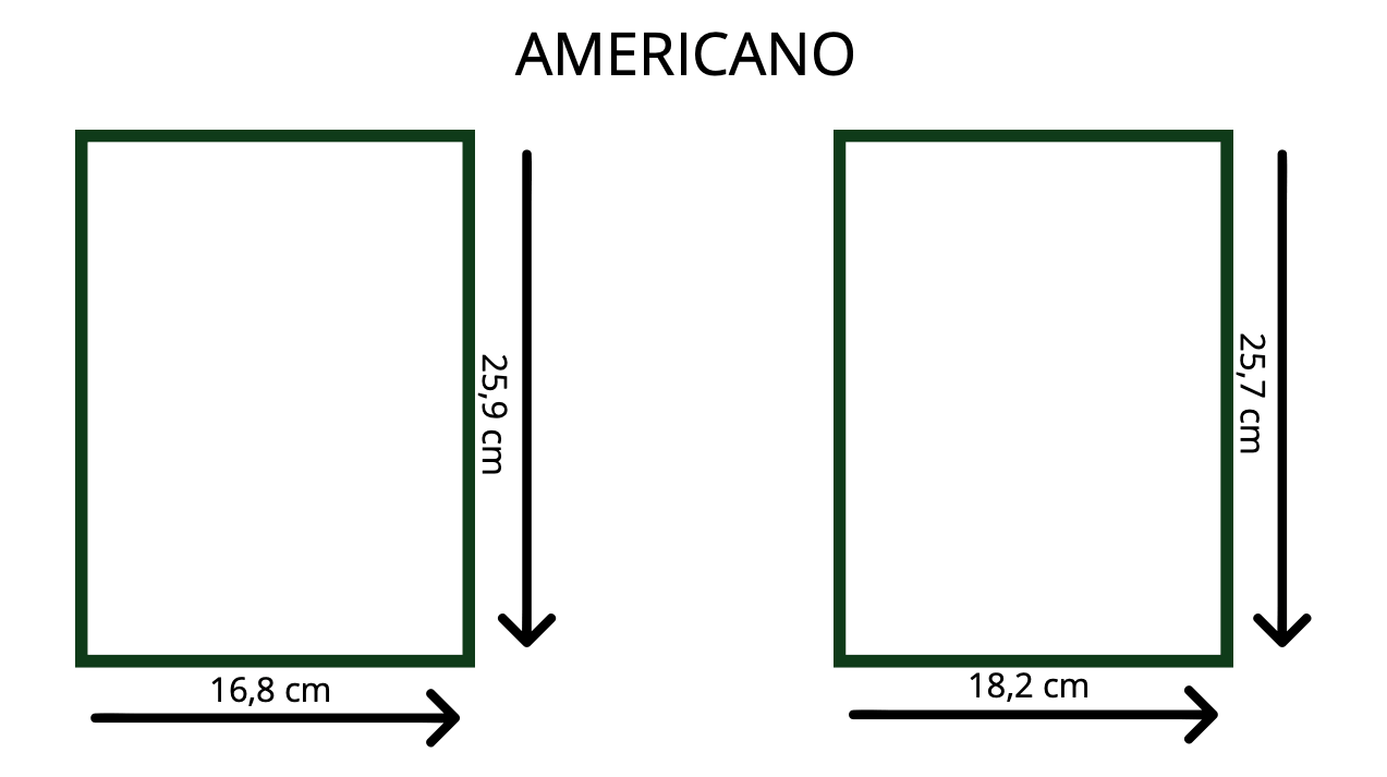 Cómic americano medidas