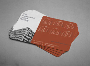 Maqueta bolsillo calendario