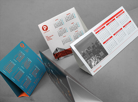 Maquetas calendarios de mesa simples - ProPrintweb