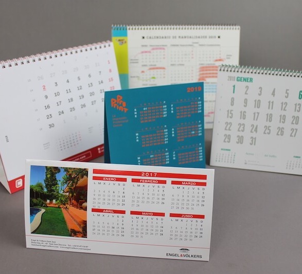 Calendarios ejemplo