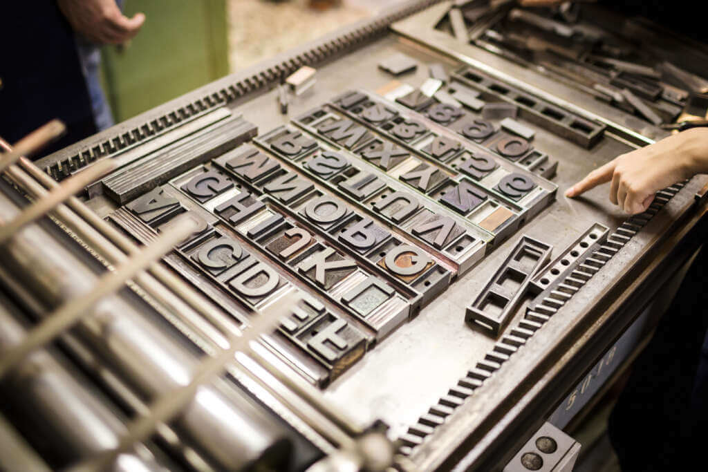 proceso impresión tipográfica