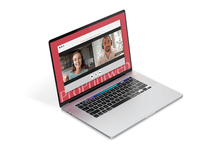 Agenda una VC con nuestro equipo Atención personalizada ProPrintweb