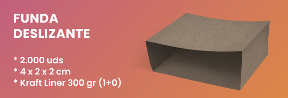 Funda deslizante personalizada kraft ProPrintweb