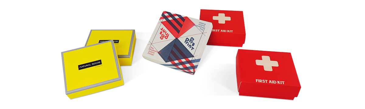 Impresión de cajas de tapa y base automontables personalizadas ProPrintweb