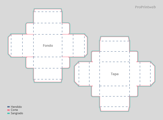 Perfil_Troquel_prototipo maqueta (1 ud) de caja_tapa-fondo_Altura3.4 - ProPrintweb