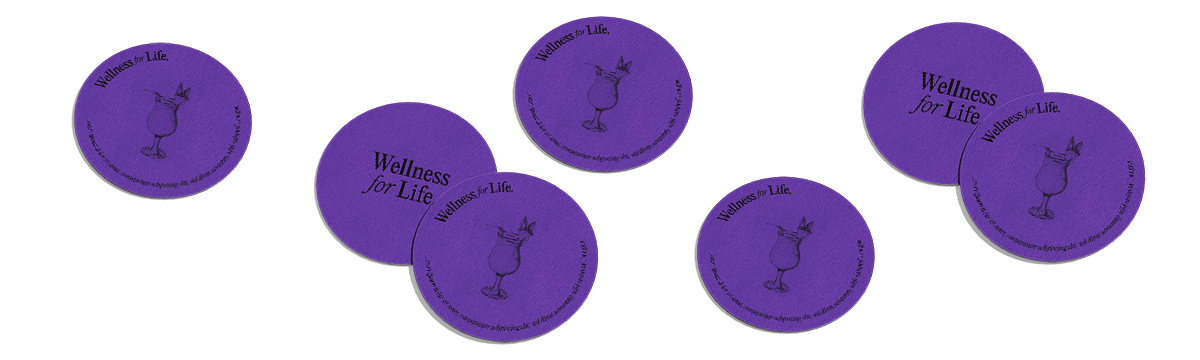 Posavasos personalizados de papel ProPrintweb