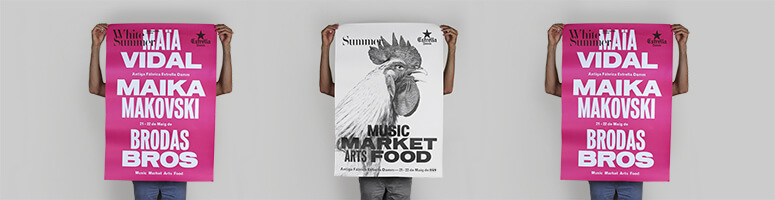 Papel para impresión de carteles personalizados