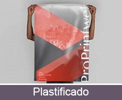 Impresión de carteles y pósters personalizables plastificado