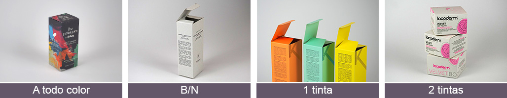 Diseño personalizado de packaging