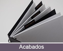 Impresión de libretas con acabados gráficos personalizados