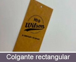 Imprimir etiquetas adhesivas personalizadas rectangular