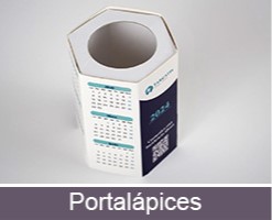 Imprimir figuras automontables personalizadas portalápices
