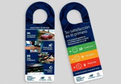 Imprimir flyers troquelados personalizables