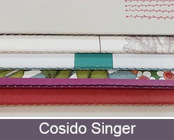 Imprimir libretas personalizadas con encuadernación cosido singer