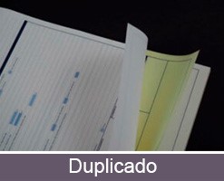 Imprimir talonarios autocopiativos personalizables duplicado