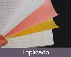 Imprimir talonarios autocopiativos personalizables triplicado