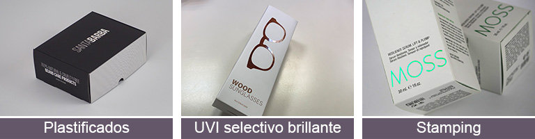 Packaging plastificado personalizable