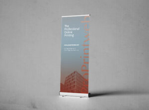 Impresión personalizada RollUp publicitario