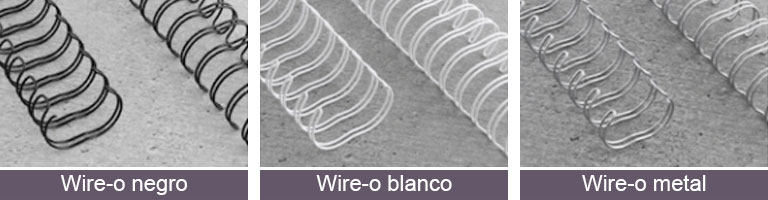 Colores de wire-o para calendarios personalizados - ProPrintweb