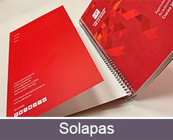 Impresión de agendas personalizadas con acabados gráficos solapas