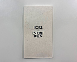 Impresión de blocs de notas sostenibles