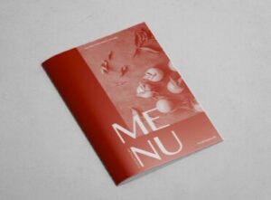 Impresión de cartas de restaurante grapadas personalizables