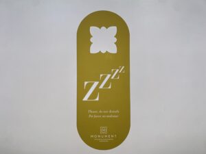 Impresión de colgador para puertas no molestar personalizado