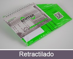 Impresión personalizable de calendarios retractilado
