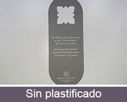 Impresión personalizable de colgadores para puerta sin plastificar