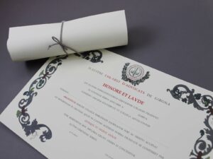 Impresión personalizable de diplomas