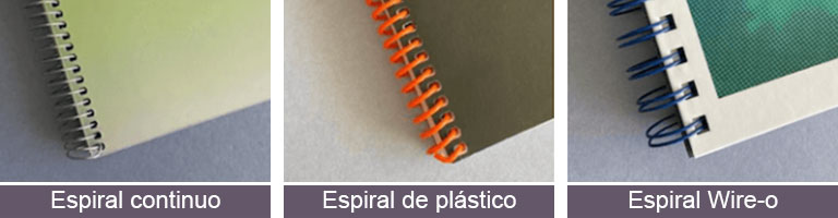 Tipos de encuadernacion para agendas - ProPrintweb