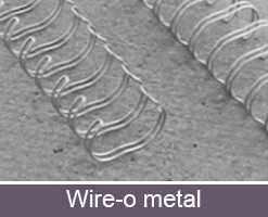 Wire-o metal calendarios personalizados