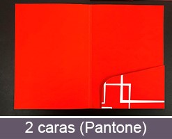 Impresión de carpetas corporativas personalizadas a dos caras