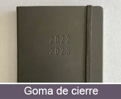 goma de cierre Acabados-opcionales-para-agendas-personalizadas