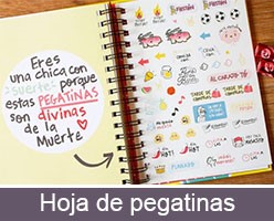 hoja de pegatinas Acabados-opcionales-para-agendas-personalizadas