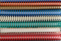 Espiral plástico de colores para impresión de calendarios