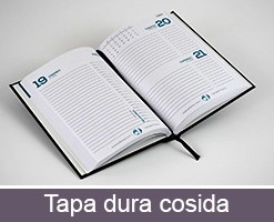 tapa dura cosida Encuadernación de agendas personalizadas
