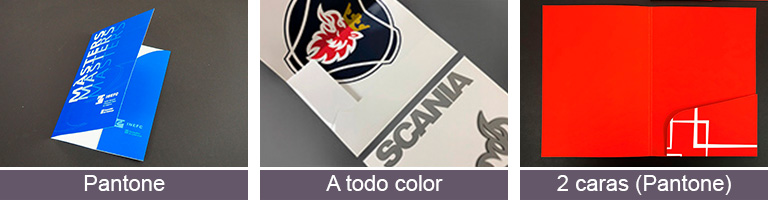 Impresión de carpetas corporativas personalizadas
